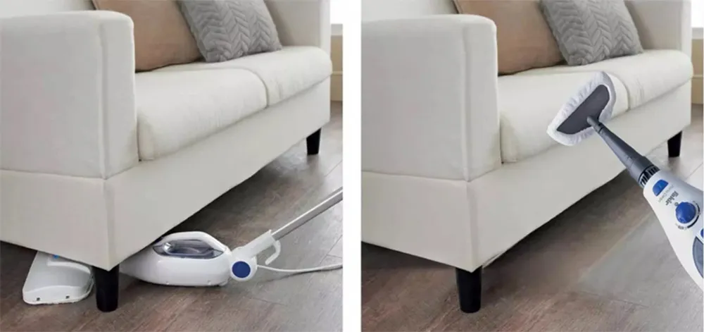 تمیزکاری مبل با بخارشوی فکر مدل Fakir Alina clean