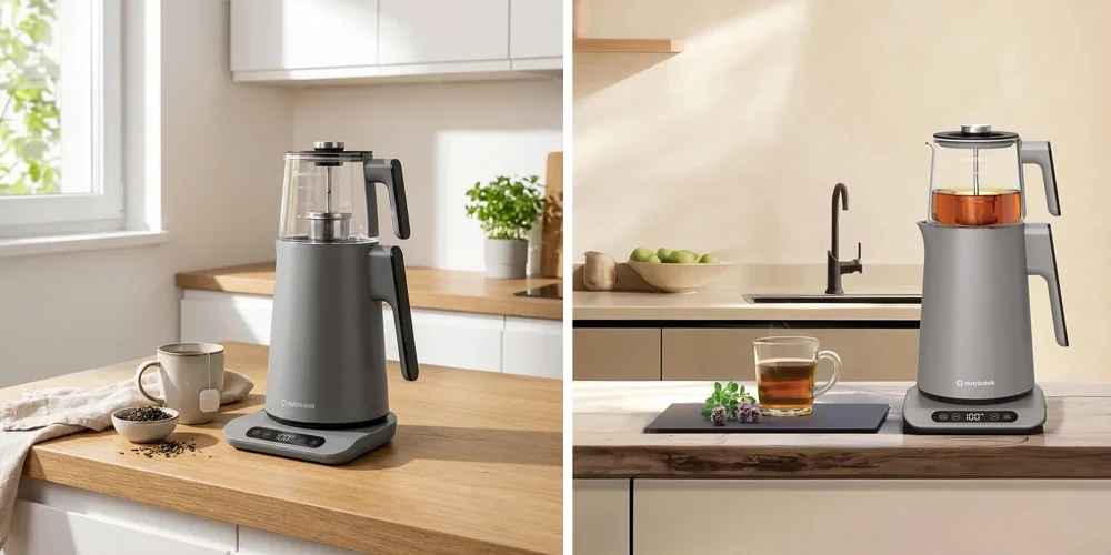 چای ساز روی هم نوتریکوک مدل KTM330 در آشپزخانه